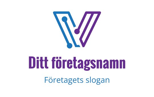 V logo