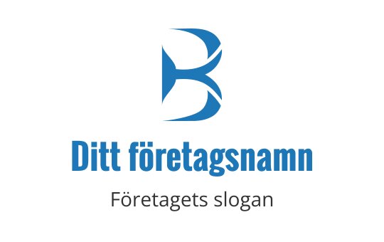 B logo
