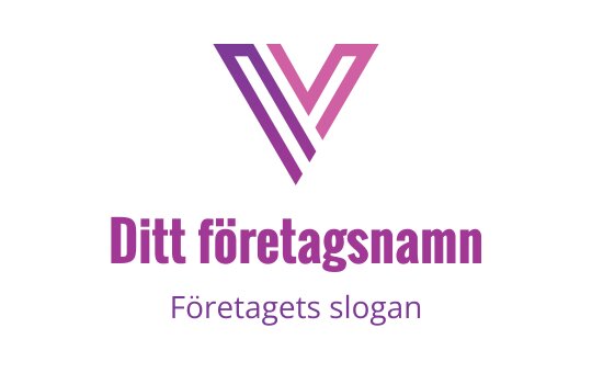 V logo