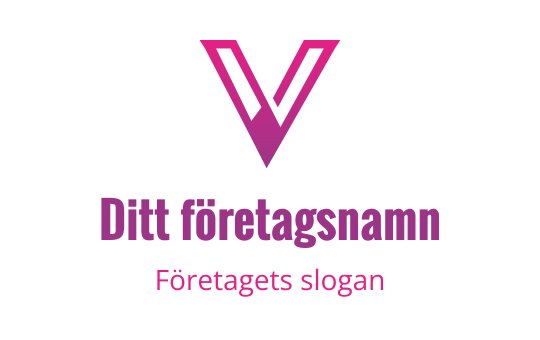 V logo