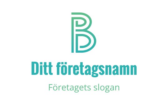 B logo