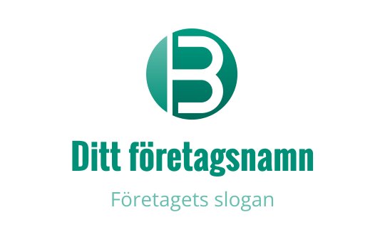 B logo