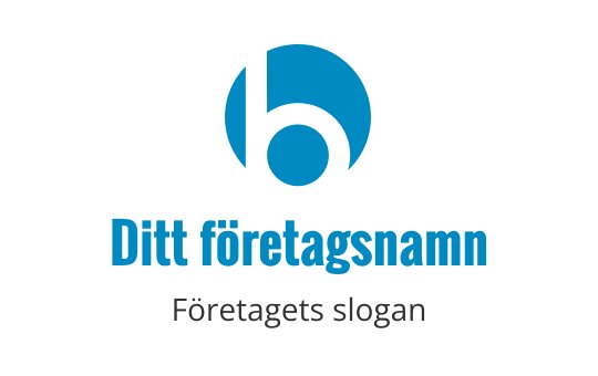 B logo