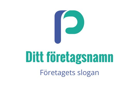 P logo