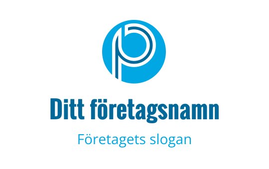 P logo