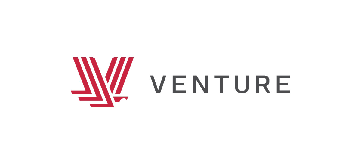 Design av Ventures logotyp