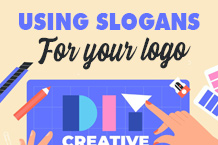 Slogans och taglines hur man använder dem i din logodesign?