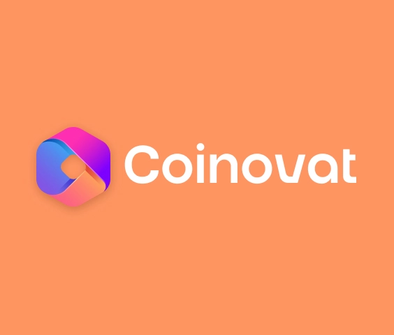 Modern kryptovalutalogotyp med toning