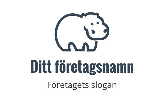 Lekfullt björnlogo med rundade former och fet typografi