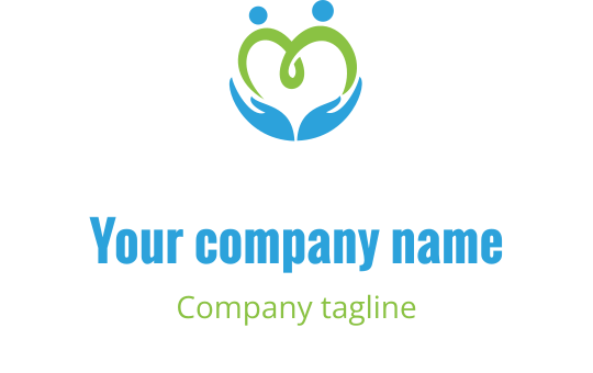 Helping-hand logo