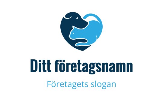 Dog-grooming logo