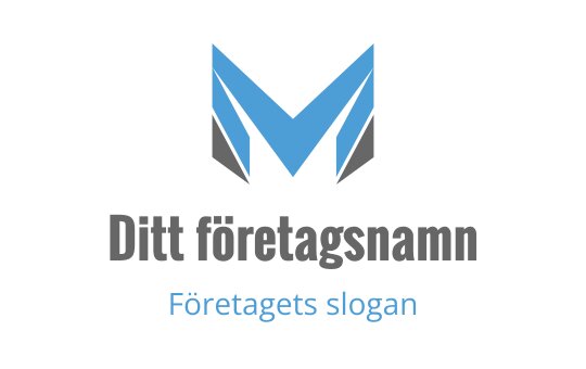 M logo