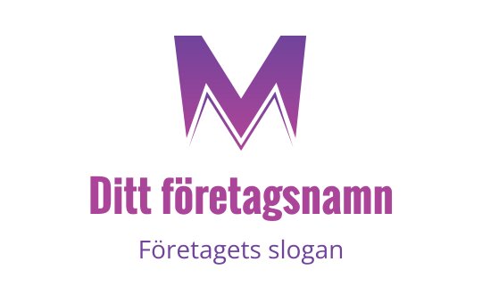 M logo