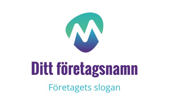 M logo