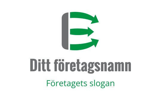 E logo