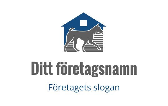 Pet-grooming logo