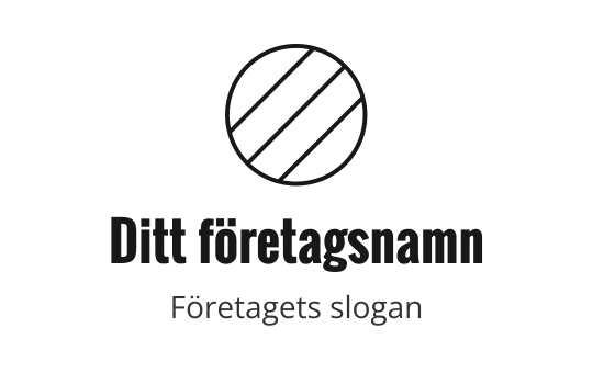 Svart logo