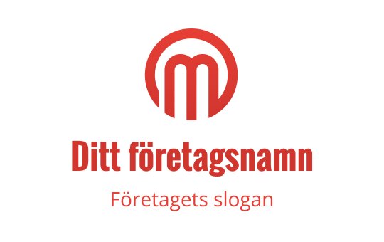 M logo