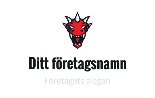 Tydlig röd drake logo design med vassa taggar och intensivt uttryck