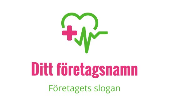 Hälsa, medicin, läkare logo